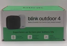 Blink Outdoor 4 -Wireless smart security camera, two-year battery life 1080p HD