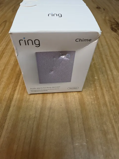 Ring - Chime (3rd Gen) Enhanced audio real-time alerts you can hear from anyw...