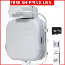 256GB Micro SD Card & Outlet Wall Mount for Blink Sync Module XR