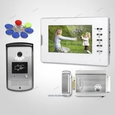 7inch Video Security Door Phone with Mute Mode for Home Security for House/ Flat
