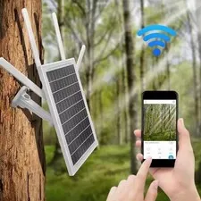 Solar Powered Modem Router Waterproof For RV Security Panel Premium
