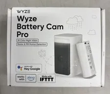 Wyze Battery Cam Pro 2k Wireless Security Camera