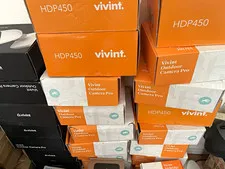 30 boxVivint Outdoor Camera Pro HDP450 1080p Wi-Fi IP Outdoor Weatherproof Wired