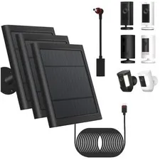 Weatherproof Solar Charging Kit - 3 Pack