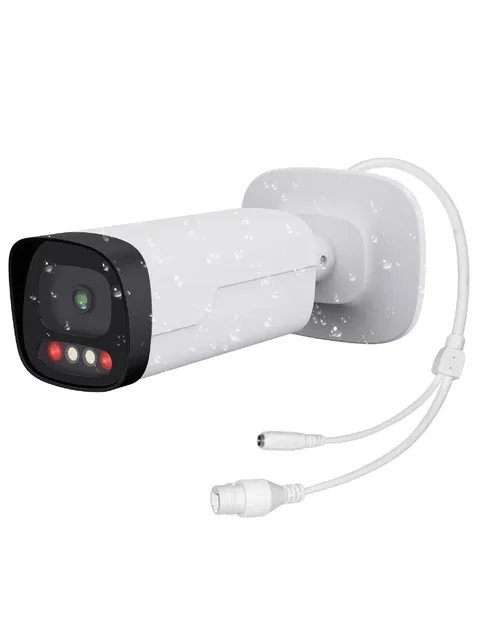 4K Outdoor Security Camera POE IP Wired Night Vision Motion Detection