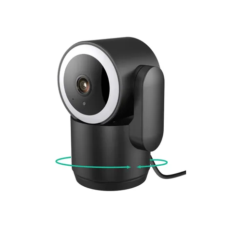 Luna 2K Indoor Cameras for Home Security, 2.4GHz & 5GHz WiFi, 360-Degree Pan-...