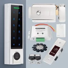 HOMSECUR IP66 APP WIFI RFID Access Control Set Electric rim lock