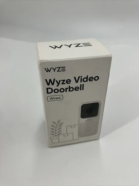 *NEW* Wyze 1080p Wired Video Doorbell WVDB1 2-Way Audio Night Vision Replacement