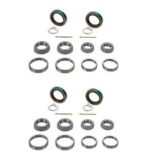 Pack of 4 Trailer Axle Bearings Kit L68149 L44649 4, Blue