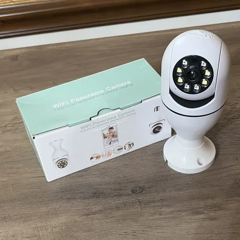 WiFi Panorama Indoor IP/Network Surveillance Camera, Wireless, White (1)