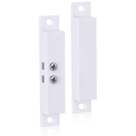 Tellegloww 1 Sets Nc Wired Door Sensor Alarm Magnetic Contact Sensor