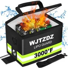 Upgraded Lipo Battery Fireproof Explosionproof Safe Bag,4 Layers of Heat Insu...