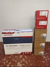 H.265+ Turbo HD DVR 7200 Series Recorder 4K – New Open Box, 5 new cams included 