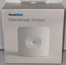 SimpliSafe Glassbreak Sensor - 20ft. Range - Sound Detection Technology New