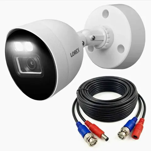 Lorex Wired Camera + Power Adapter + Cable 4K ultra HD / Free Shipping