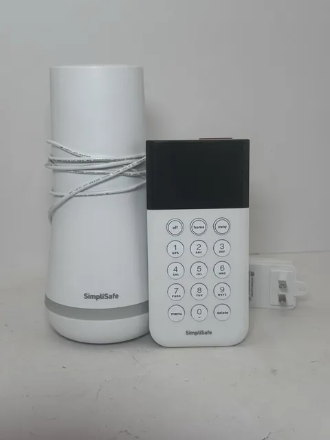 SimpliSafe SSBS3 WiFi Base Station & Wireless Keypad Home Security  Tested Works