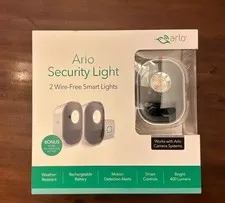 Arlo ALS1102B-100NAS Indoor/Outdoor Smart Home Security Light - 2 Pack