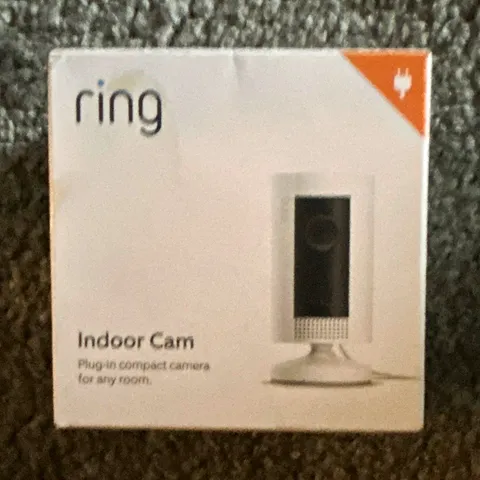 Ring Indoor Cam Wi-Fi IP Indoor Camera 1080p Motion Detection Plug-In SEALED