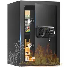 Digital Fireproof Waterproof Safe Large 3.4 Cubic Home Security Safe Box