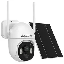 4MP Solar Wireless Outdoor, 355° Pan Tilt Motion Tracking, Color Night Vision...