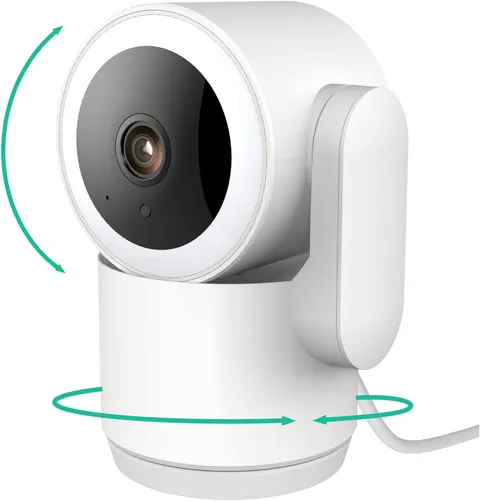 Luna 2K Indoor Camera for Home Security, Dual-Band Wifi 360° Pan-Tilt