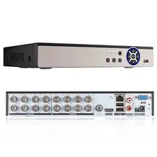 16 Channel 5MP DVR Recorder - Professional Video Surveillance for Cameras