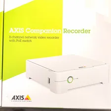 Axis AXIS Companion Recorder 8-Channel NVR 2TB PoE Switch USB Port