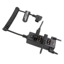 DTap Splitter Cable Power Switch Male To 4 Female 2 DC USB VMount Battery