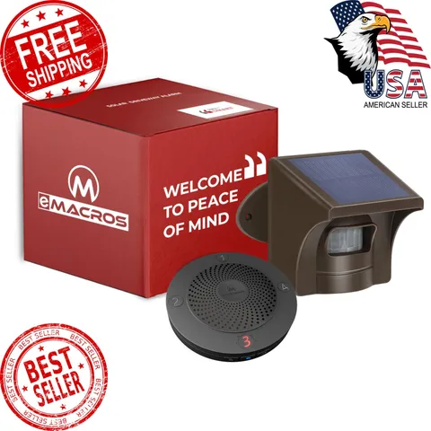 eMACROS Driveway Alarm 1 Receiver 1 Sensor