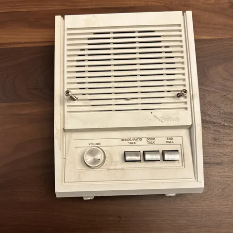 Nutone ISA35 Bisque music intercom wall remote works IM3003 & IM3303