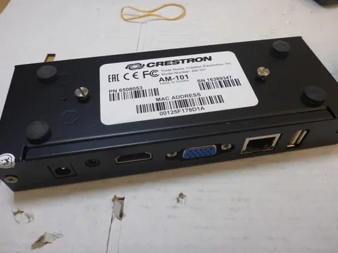 AU SELLER OPENED NEW Crestron AM-101 AirMedia Presentation Gateway UNIT ONLY