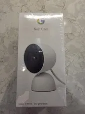 Google Nest Cam Indoor Wired 2nd Generation White GA01998-US SEALED.