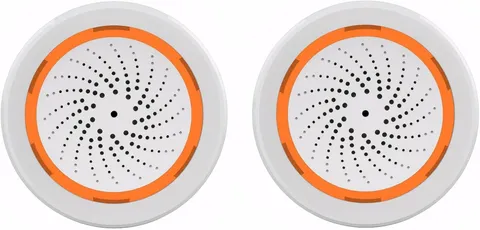 2 Pack Wifi Wireless Security Alarm Instant Phone Alerts | Tuya App Control, No