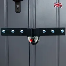 Hasp and Staple Shed Garage Workshop door security lock, padlock protection