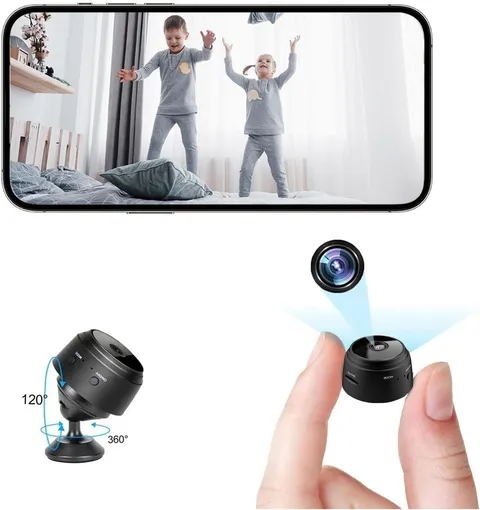 Mini Camara Pequeña Spy De Seguridad Espia Vigilancia Para Casa y Coche 1080P HD