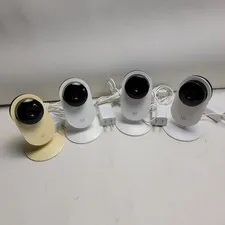 YI 1080p Home Camera Indoor Smart Security WiFi 4-Pack White YYS.2016