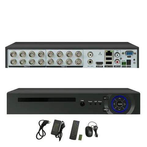 16 Channel Full HD 1080p Professional Face Recognition Xvr Nvr DVR