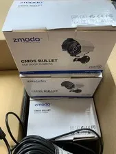 Outdoor ZMODO CMOS Bullet Cameras, set of 4.