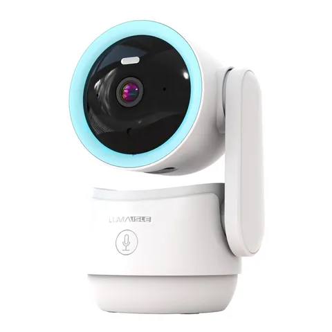 Indoor PTZ Security Camera, 2K 3MP Pan-Tilt with Privacy Mode, No Subscriptio...