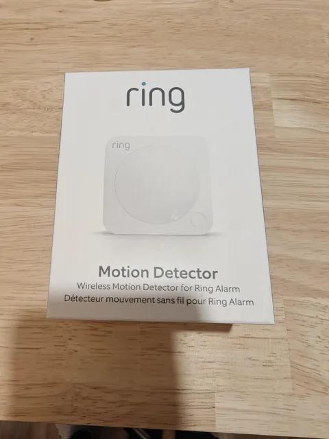 Ring Alarm Motion Sensor 2nd Gen White - Works with Alexa Z-Wave NEW In Box