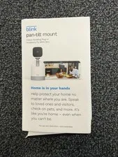 Blink Mini Pan-Tilt Mount White 360° Rotating Indoor Camera Mount Open Box
