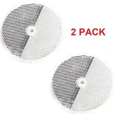 EMX Replacement 3″ Reflector Round Crystal Infrared Reflective Beam Sensor (2pc)