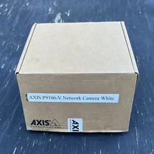AXIS P9106-V IP/Network Surveillance Wired Network Camera, White, 1 Camera