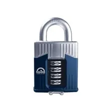 Squire Warrior High-Security Open Shackle Combination Padlock 55mm HSQWC55