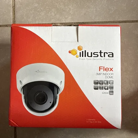 TYCO Illustra Flex IFS03D1ICWTT 3MP IP PoE Varifocal Dome Camera