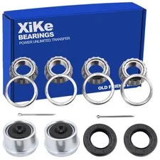 XiKe 2 Set Fits for 25mm Axles Trailer Wheel Hub Bearings Kit, 30205 