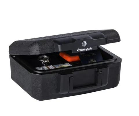 Chest Fireproof Lock Box Hidden Money Cash Document Media Safe