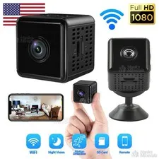 Smart Mini HD Camera Home Security 1080P WIFI Bluetooth Remote Surveillance