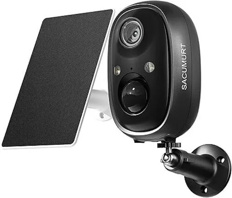 Camara De Seguridad Solar HD Wifi Inalambrica Con Vision Nocturna Para Exterior