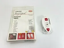 Swiss Body Guard Gard Personal Sonic Alarm 2 LED Flashlight Key Fob Belt Purse